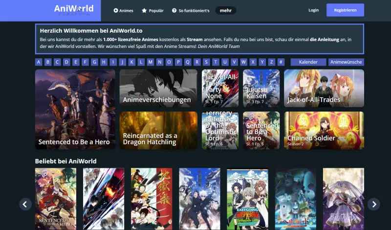 AniWorld.to - Animes gratis legal online ansehen