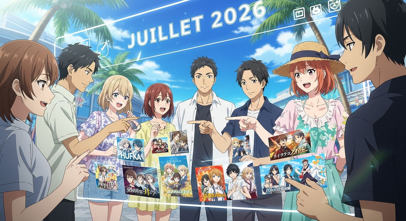 Calendrier Anime Été 2026 : Le guide complet des sorties de juillet